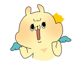 Angel Rabbit sticker #208853