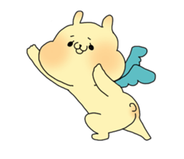Angel Rabbit sticker #208854