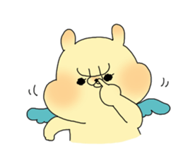 Angel Rabbit sticker #208855