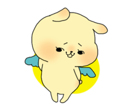 Angel Rabbit sticker #208857
