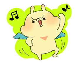 Angel Rabbit sticker #208858