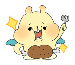 Angel Rabbit sticker #208862