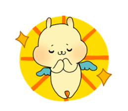 Angel Rabbit sticker #208863