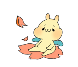 Angel Rabbit sticker #208864