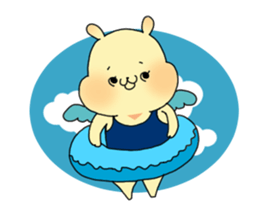 Angel Rabbit sticker #208865
