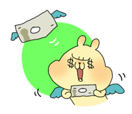 Angel Rabbit sticker #208873