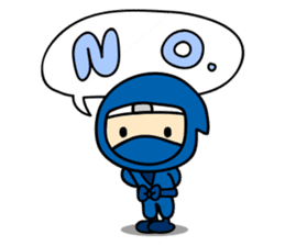 little ninja Chibikage-English version sticker #209000