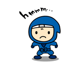 little ninja Chibikage-English version sticker #209003