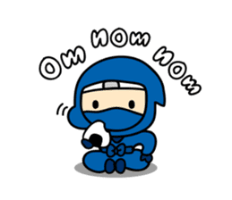 little ninja Chibikage-English version sticker #209020