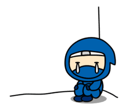 little ninja Chibikage-English version sticker #209035