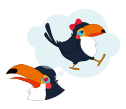 Toco Toucan's sticker #209265