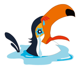 Toco Toucan's sticker #209268