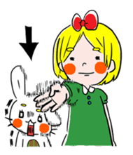 Marchen friends' stamp sticker #209286