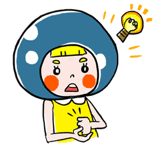 Marchen friends' stamp sticker #209314