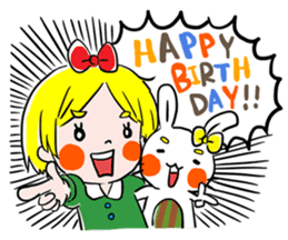 Marchen friends' stamp sticker #209316