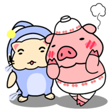 GYONEKO-Sausage sticker #209355