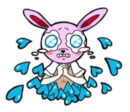 animal female high school student sticker #209384