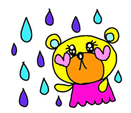 Rainbow bear sticker #209434