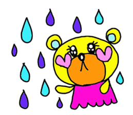 Rainbow bear sticker #209434