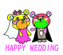 Rainbow bear sticker #209435