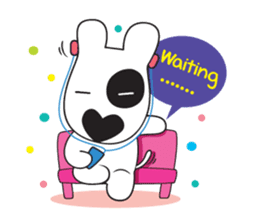 BULLY - The bull terrier sticker #209720