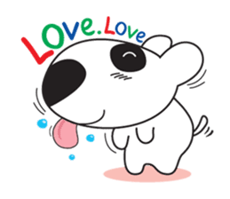 BULLY - The bull terrier sticker #209745