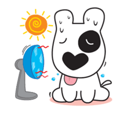 BULLY - The bull terrier sticker #209748