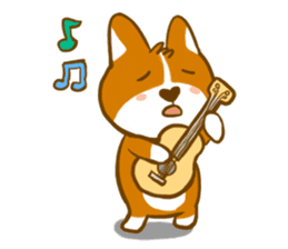 Love Corgi sticker #209841