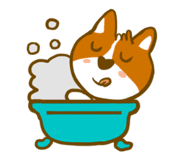 Love Corgi sticker #209842