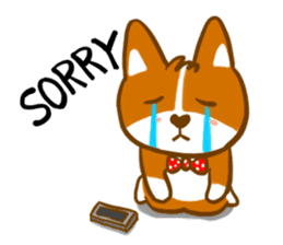 Love Corgi sticker #209848