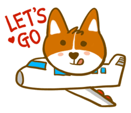 Love Corgi sticker #209849