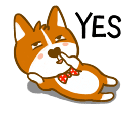 Love Corgi sticker #209850