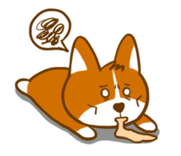 Love Corgi sticker #209853
