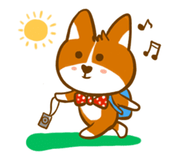 Love Corgi sticker #209858