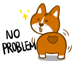 Love Corgi sticker #209868