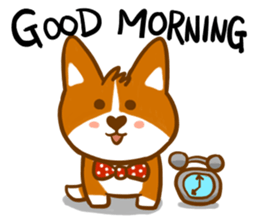 Love Corgi sticker #209870