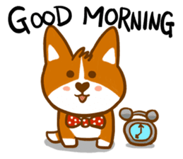 Love Corgi sticker #209870