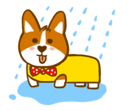 Love Corgi sticker #209875