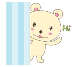 Haru, The Cute Little Bear sticker #210117