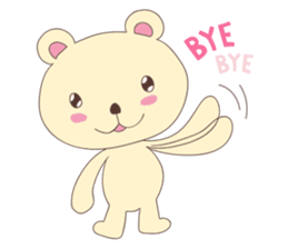 Haru, The Cute Little Bear sticker #210156