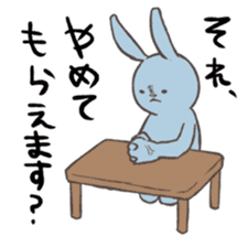 Rabbit, chick and Watashi sticker #210248