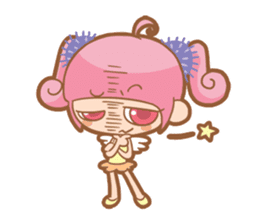 Cutie wings sticker #210504