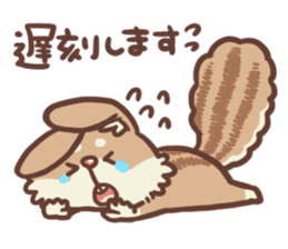 Clouton and Chocola sticker #210915