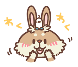 Clouton and Chocola sticker #210919