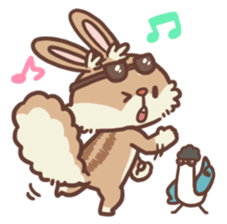 Clouton and Chocola sticker #210921