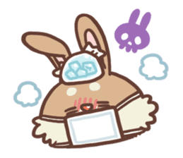 Clouton and Chocola sticker #210924