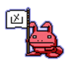 Shownan rabbit Type RED sticker #211425