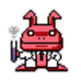 Shownan rabbit Type RED sticker #211432