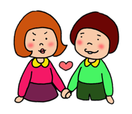 HANTEN SISTERS sticker #211472