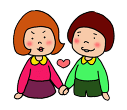 HANTEN SISTERS sticker #211472